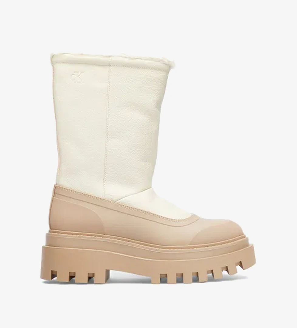 Calvin Klein Calvin Klein Jeans Flatform Chelsea Boot Padded Kadın Kahverengi Yağmur Botu model görseli