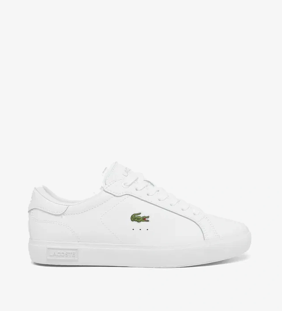 Lacoste Lacoste Powercourt Leather Kadın Beyaz Sneaker model görseli