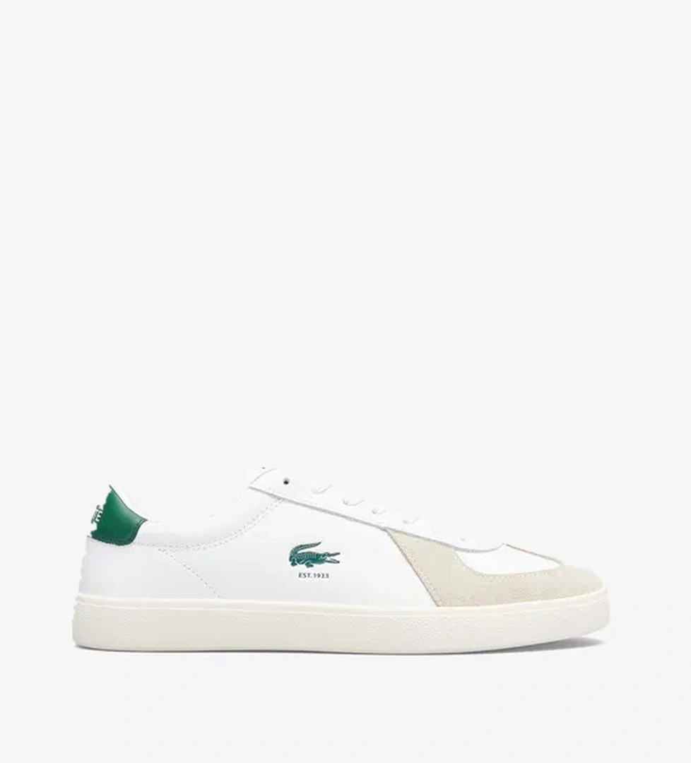 Lacoste Baseshot Pro Leather Erkek Beyaz Sneaker