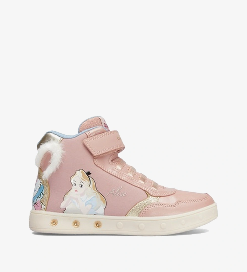 Geox J Skylin G. G Çocuk Pembe Spor Ayakkabı