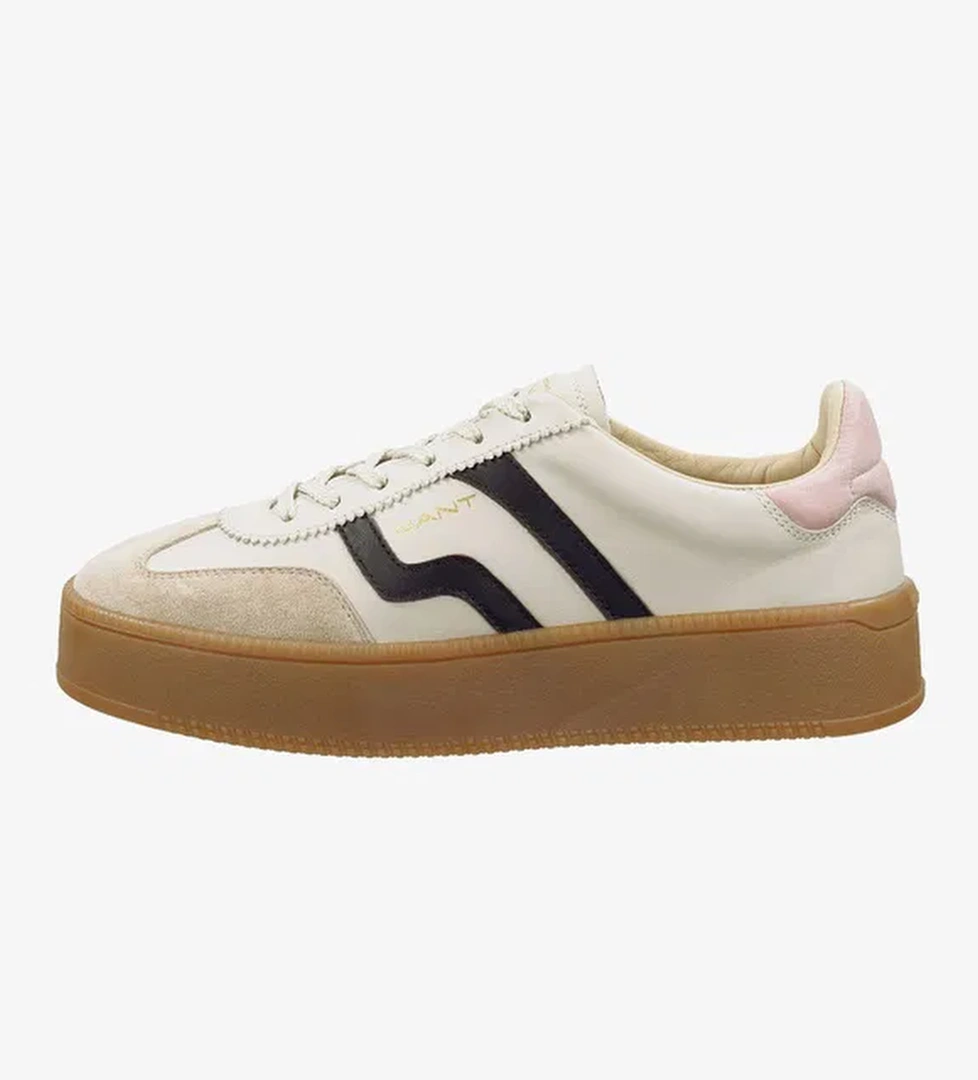 Gant GANT Kadın Bej Deri Cuzmani Sneaker | Occasion Bej - 1. görsel