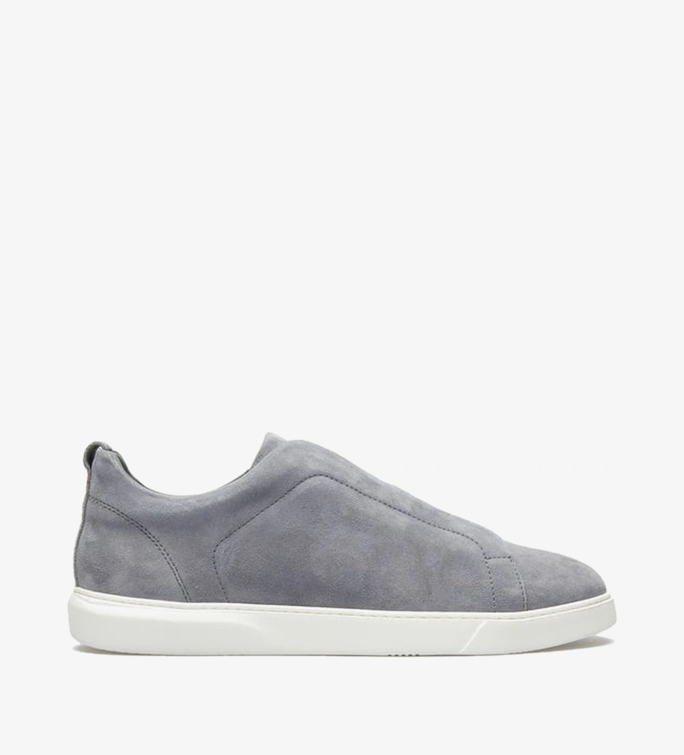 Nautica Erkek Gri Deri Sneaker