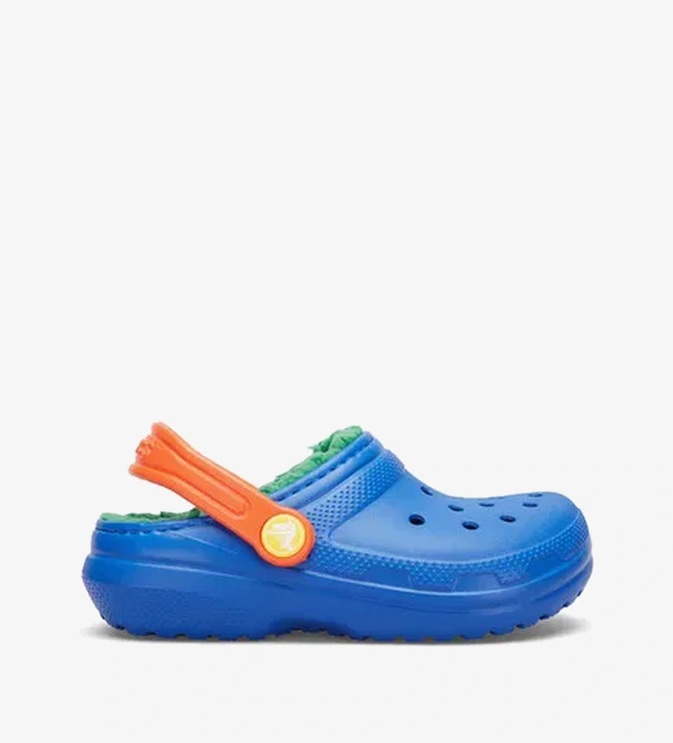 Crocs Classic Lined Clog Çocuk Mavi Terlik