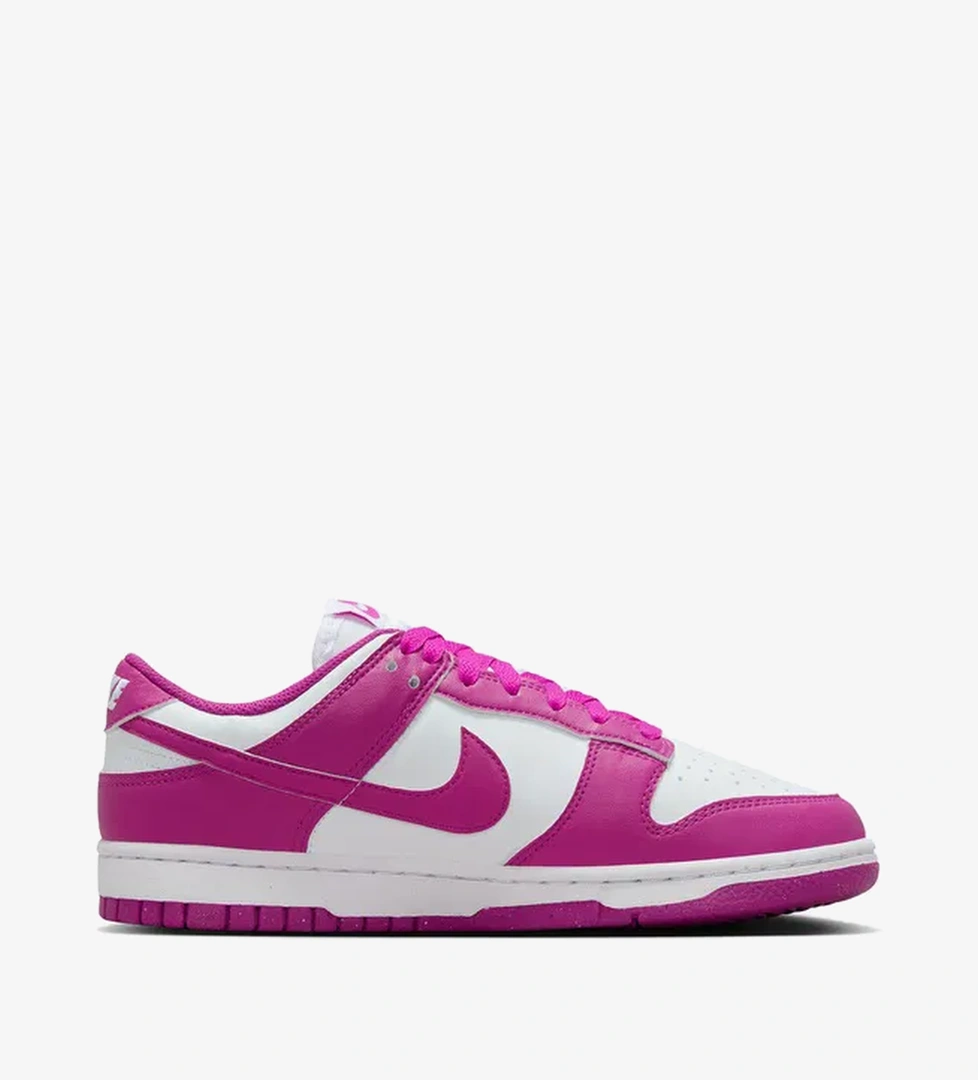 Nike Nike Dunk Low Next Nature Beyaz Spor Kadın Pembe Ayakkabı Sneaker model görseli
