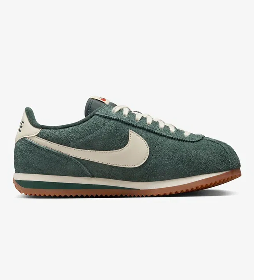Nike Cortez Vintage Kadın Yeşil Sneaker - Görsel 1