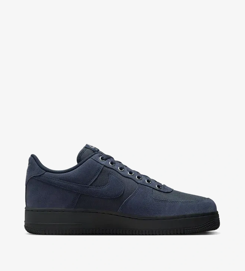 Nike Air Force 1 '07 Cordura Erkek Lacivert Sneaker - Görsel 1