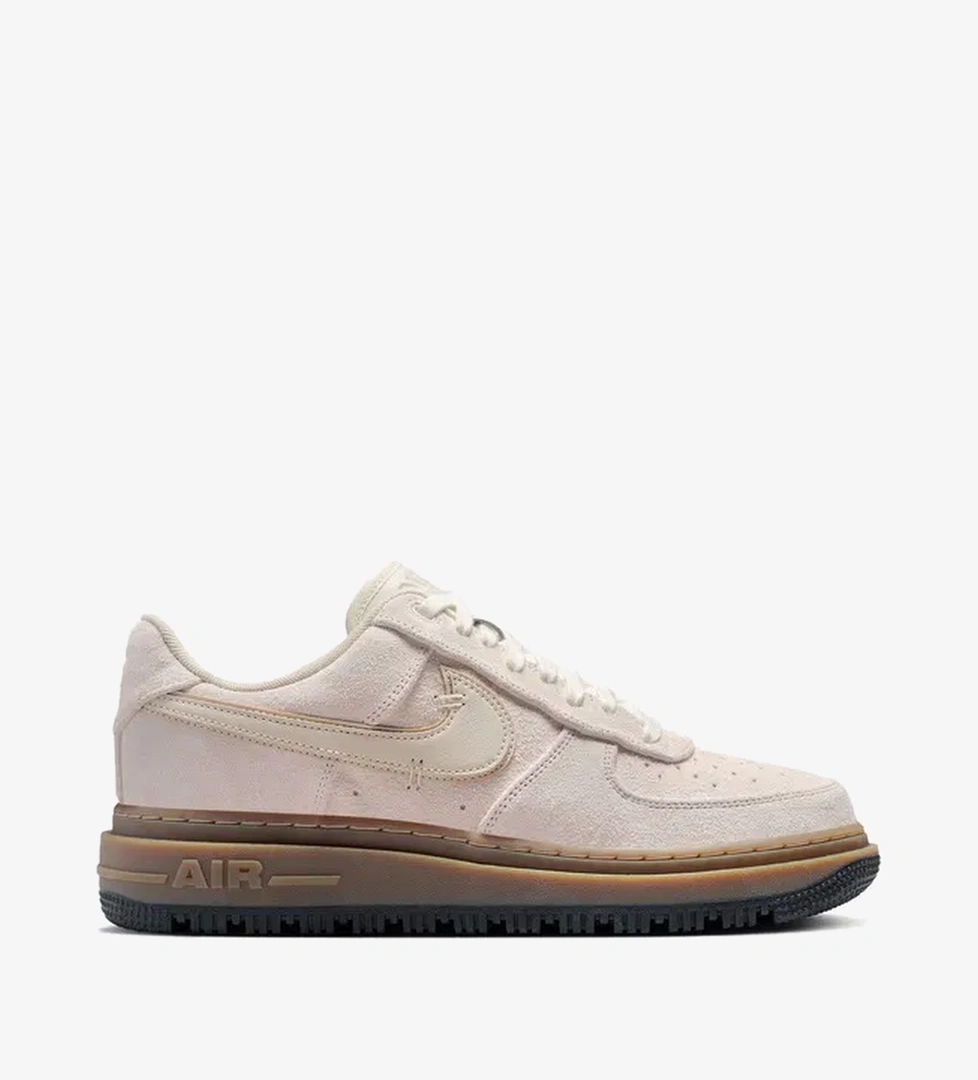 Nike Air Force 1Luxe Erkek Bej Sneaker - Görsel 1