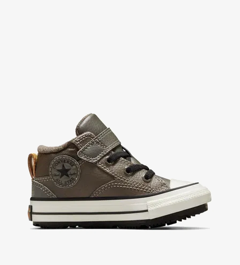 Converse Chuck Taylor All Star Malden Street Bebek Kahverengi Deri Bot