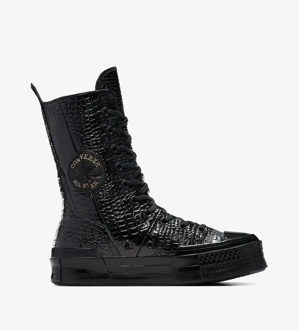 Converse Chuck 70 Plus XHI Unisex Siyah Deri Sneaker