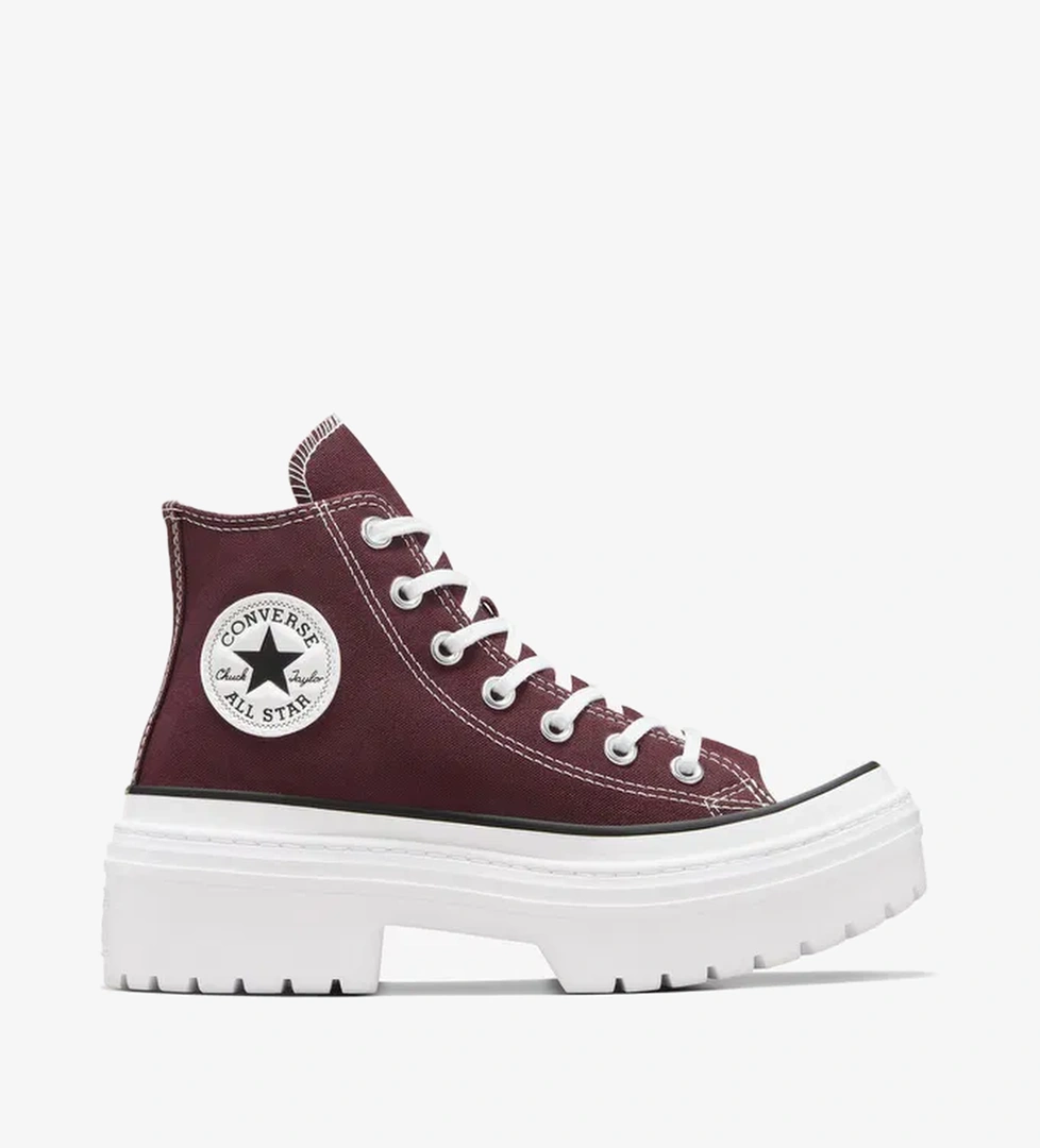 Converse Chuck Taylor All Star Lugged Heel Unisex Bordo Platform Sneaker
