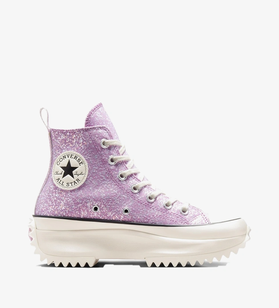Converse Run Star Hike Unisex Mor Platform Sneaker