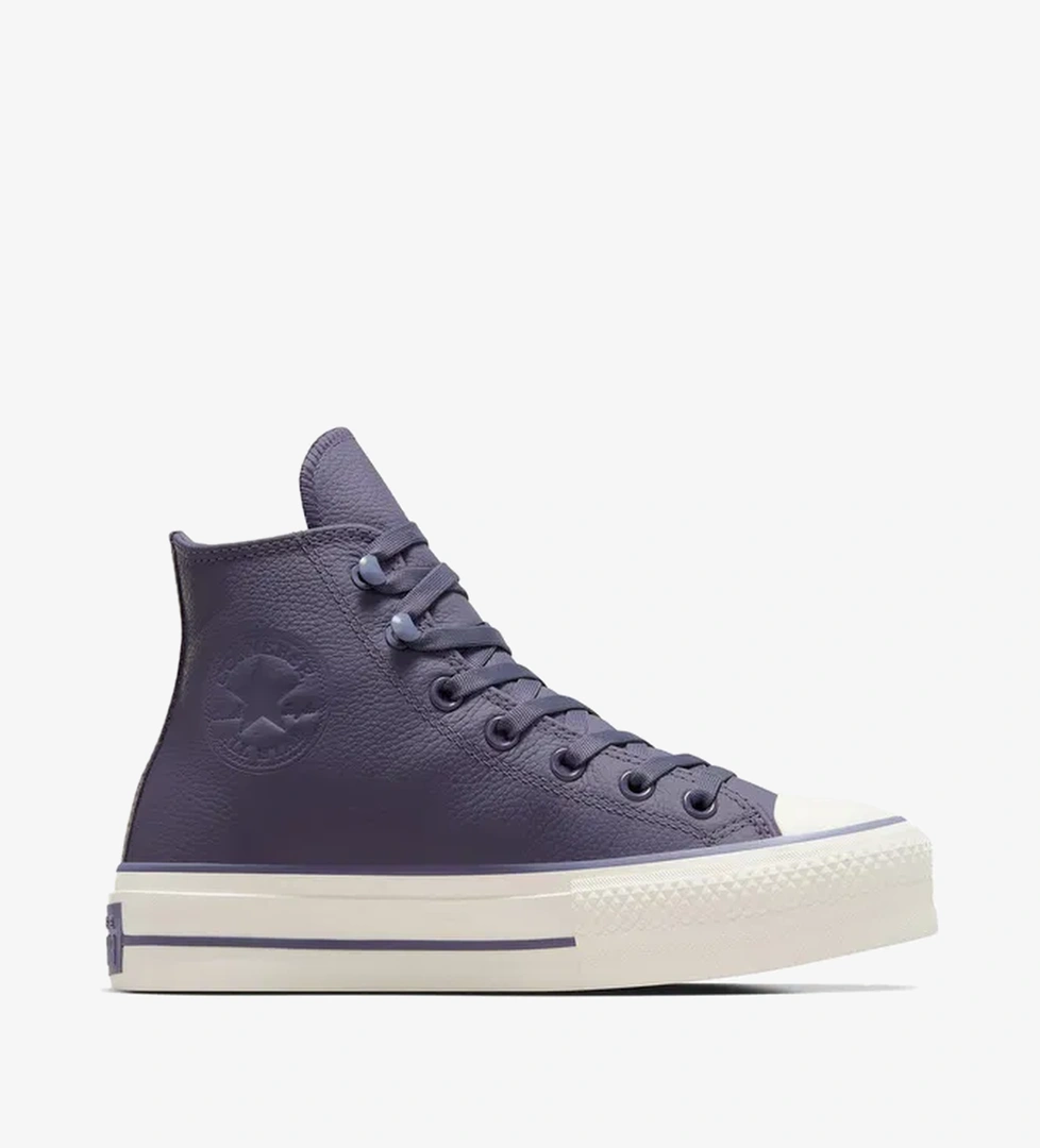 Converse Chuck Taylor All Star Lift Unisex Mor Deri Bot