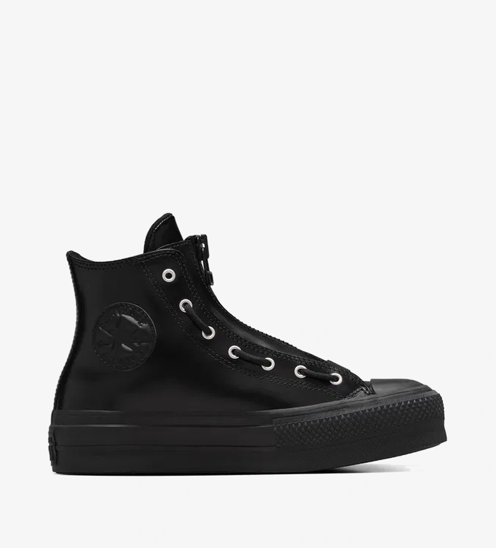 Converse Converse Chuck Taylor All Star Lift Unisex Siyah Deri Bot model görseli