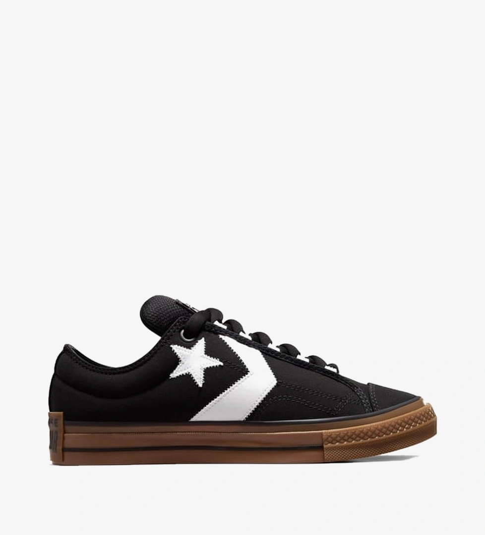 Converse Siyah Converse Puff