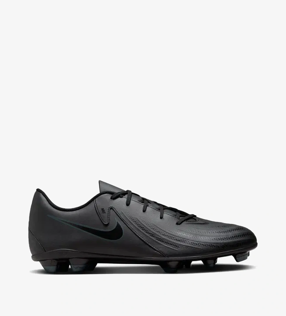 Nike Phantom GX II Club Erkek Siyah Çim Saha Kramponu