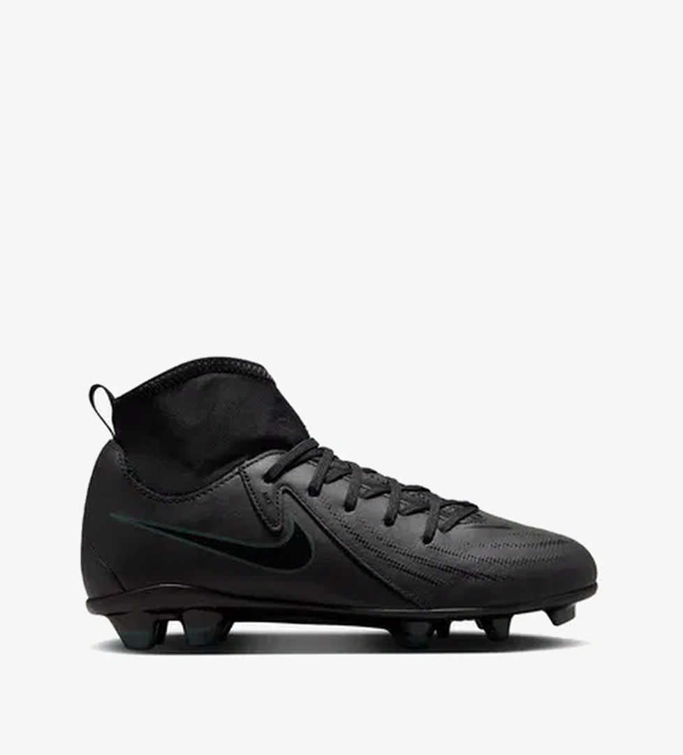 Nike Phantom Luna II Club Jr Çocuk Siyah Bilekli Çim Saha Kramponu - Görsel 1