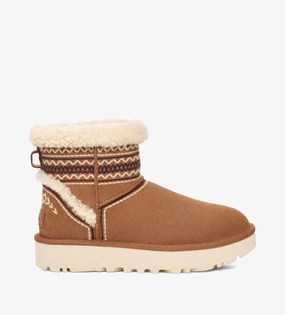 UGG Classic Mini Atherson Kadın Kahverengi Bot - Görsel 1
