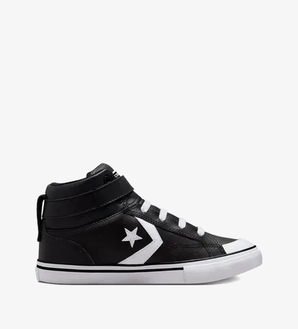 Converse Pro Blaze Çocuk Siyah Deri Sneaker - Görsel 1