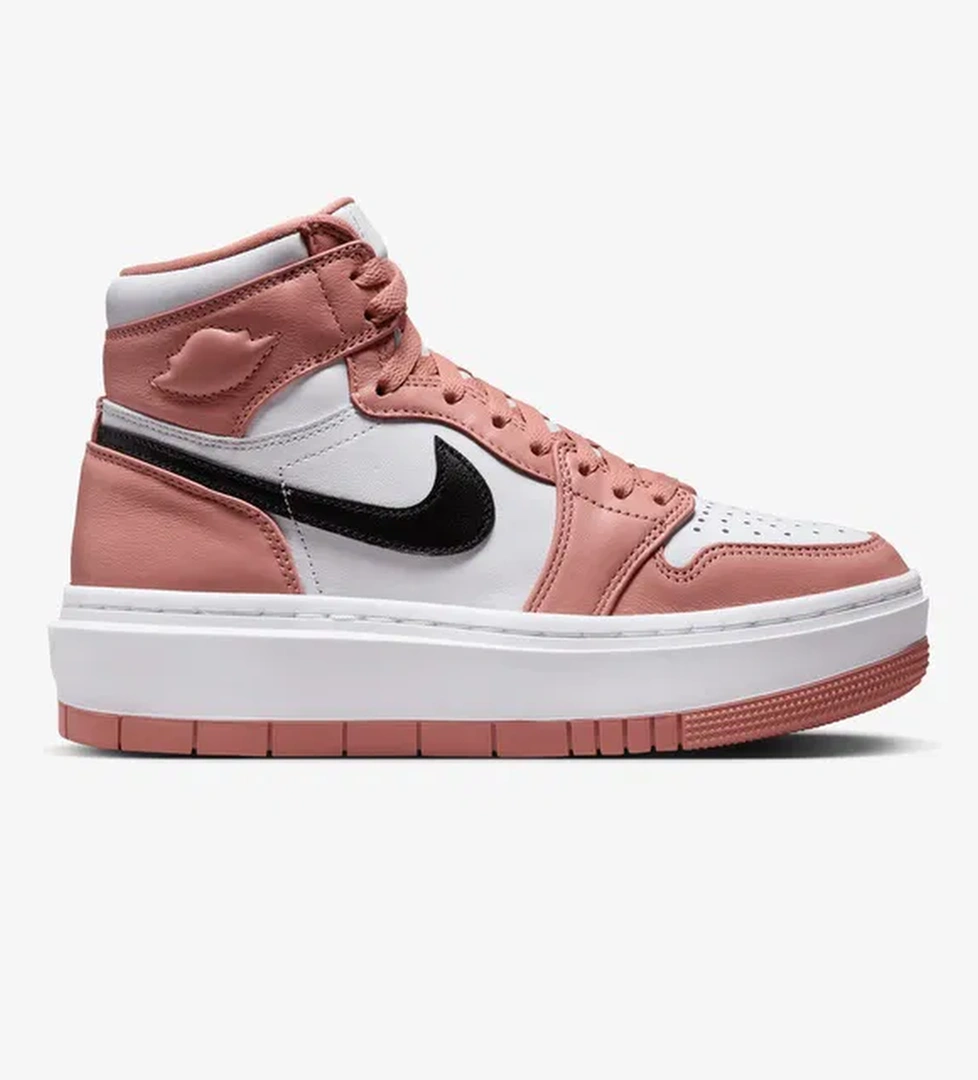 Jordan Jordan Air 1 Elevate High Kadın Kırmızı/Pembe Sneaker model görseli