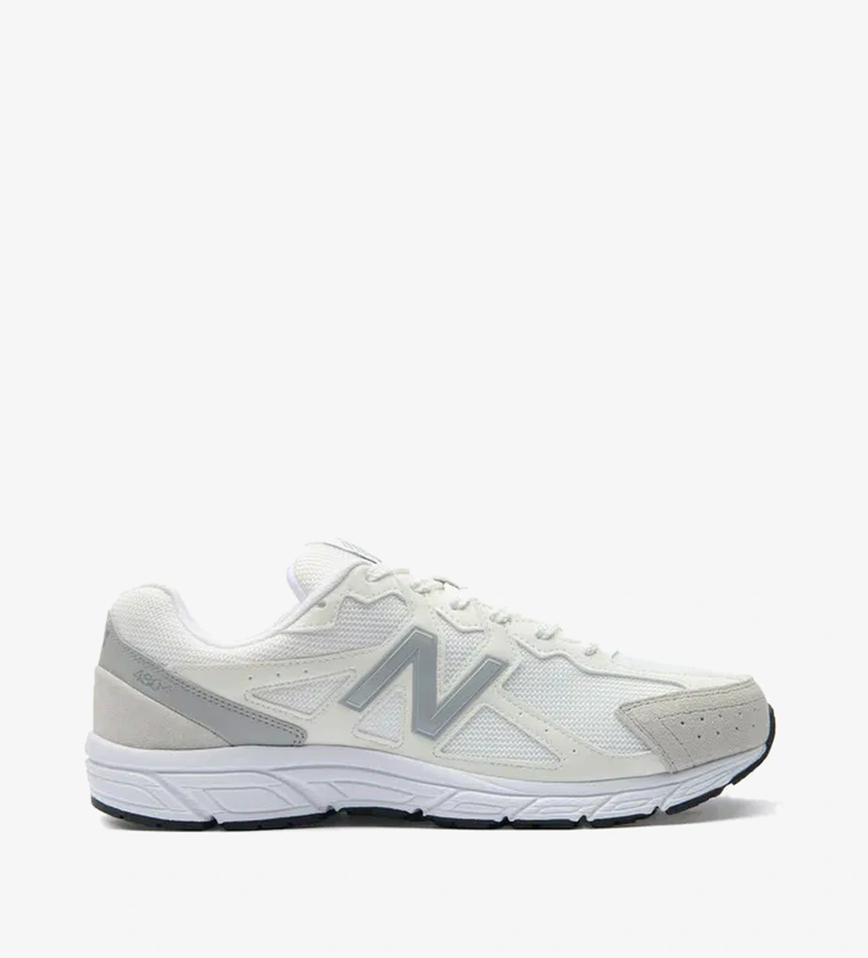 New Balance 480 Unisex Beyaz Spor Ayakkabı - Görsel 1
