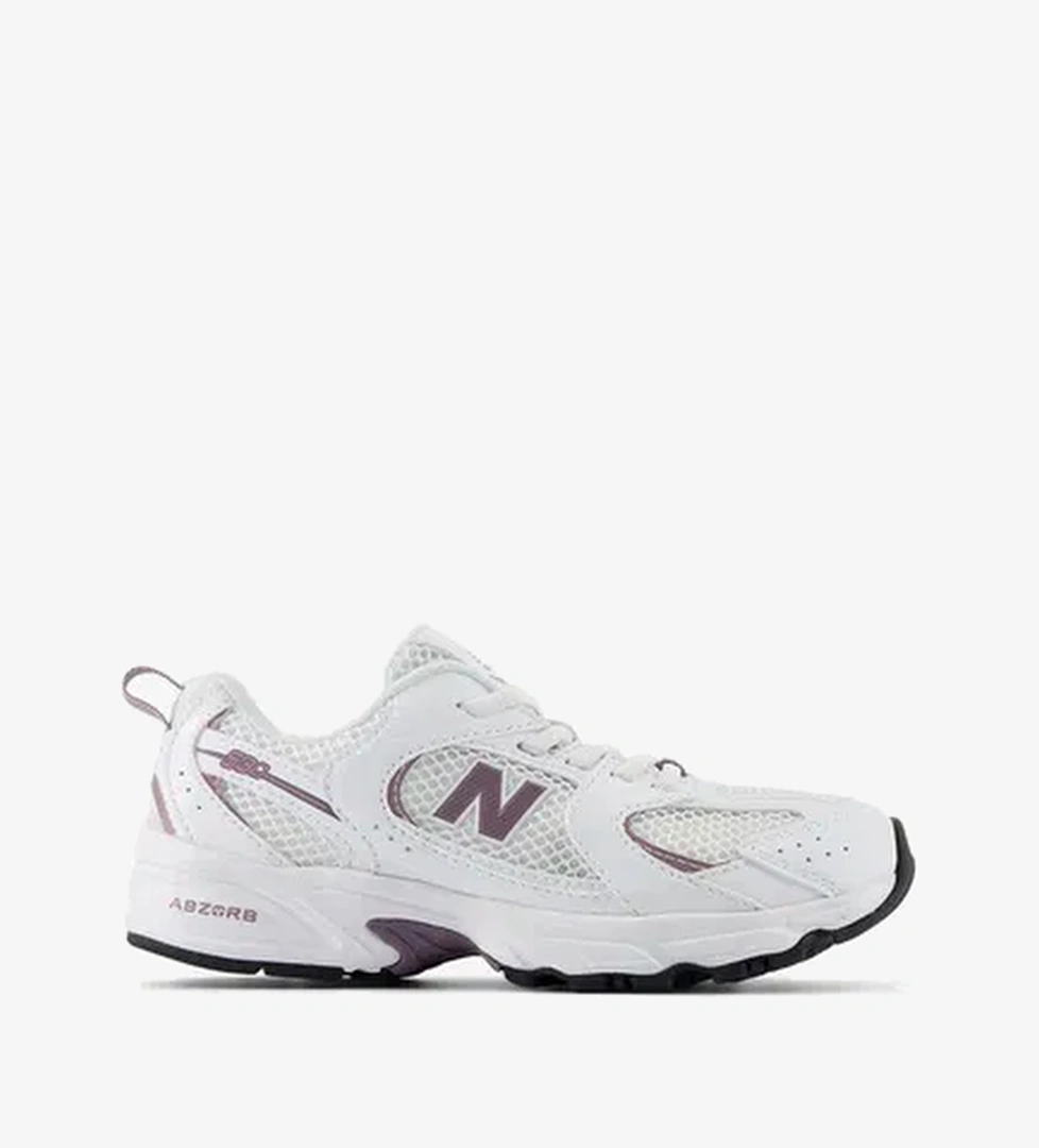 New Balance 530 Bungee Çocuk Bordo Beyaz Spor Ayakkabı - Görsel 1