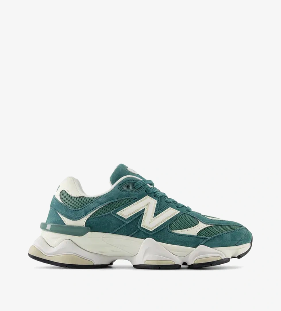 New Balance 9060 Kadın Yeşil Spor Ayakkabı - Görsel 1