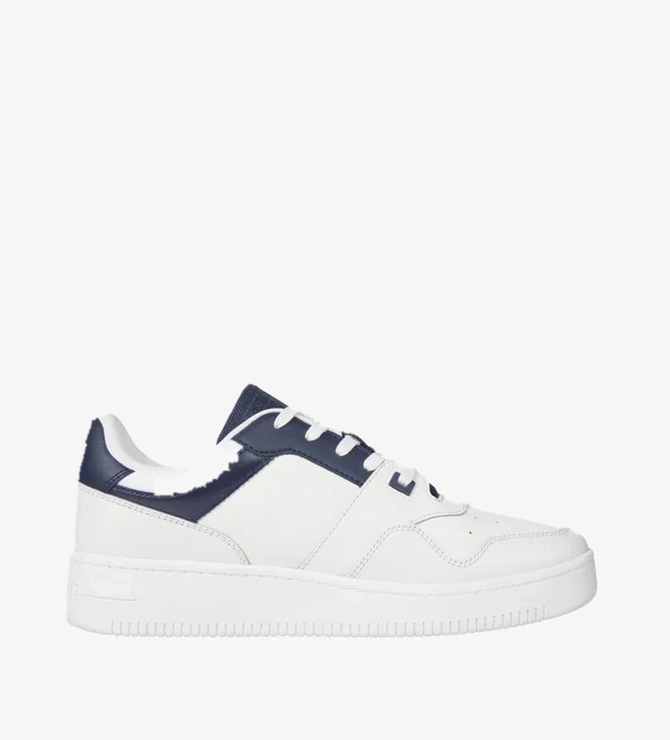 Tommy Hilfiger Tjm Retro Basket Ess Erkek Mavi Spor Ayakkabı