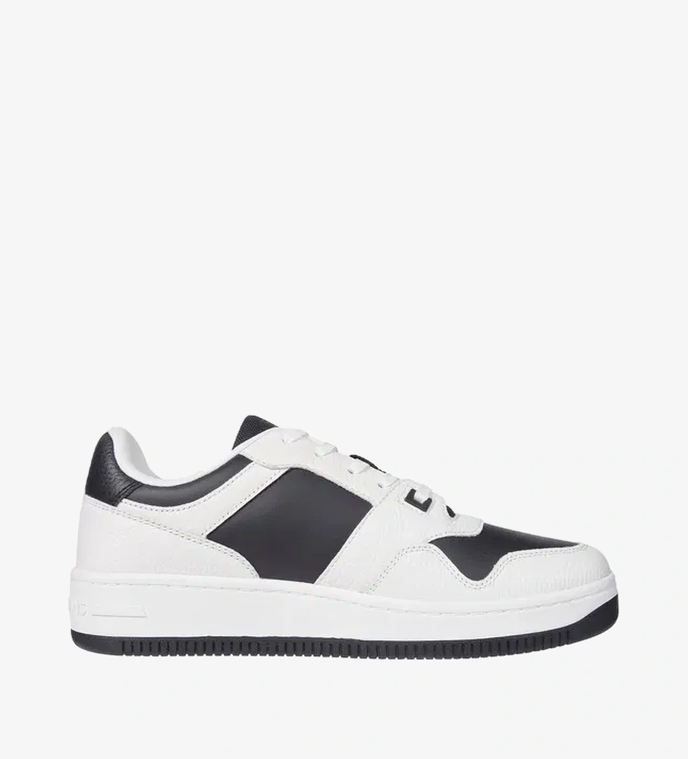 Tommy Hilfiger Tjm Retro Basket Cupsole Tumble Erkek Beyaz Sneaker