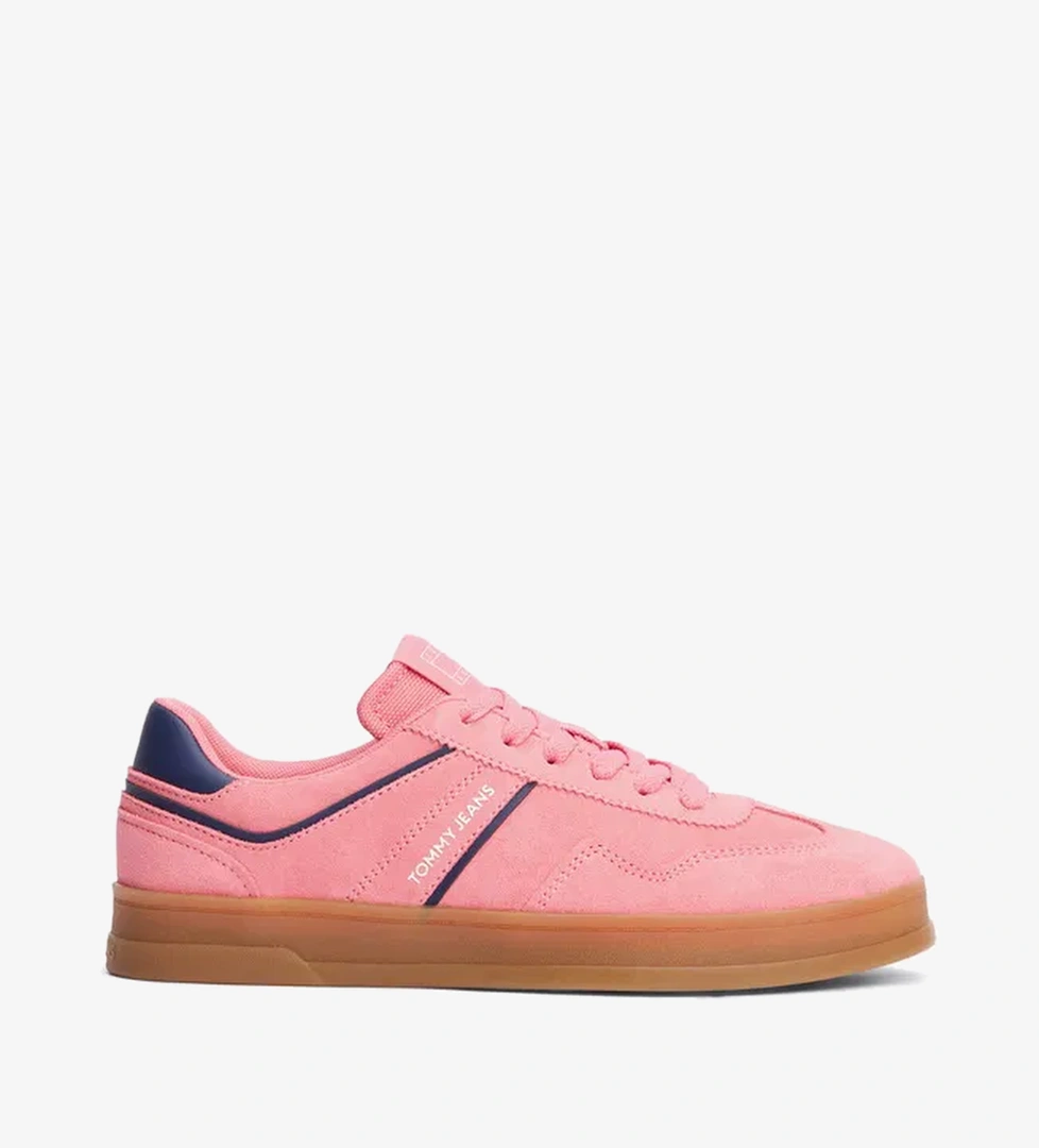 Tommy Hilfiger The Greenwich Suede Kadın Pembe Sneaker