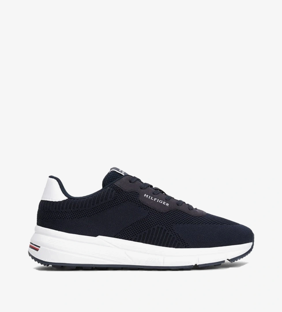 Tommy Hilfiger Lightweight Knit Rwb Erkek Lacivert Spor Ayakkabı