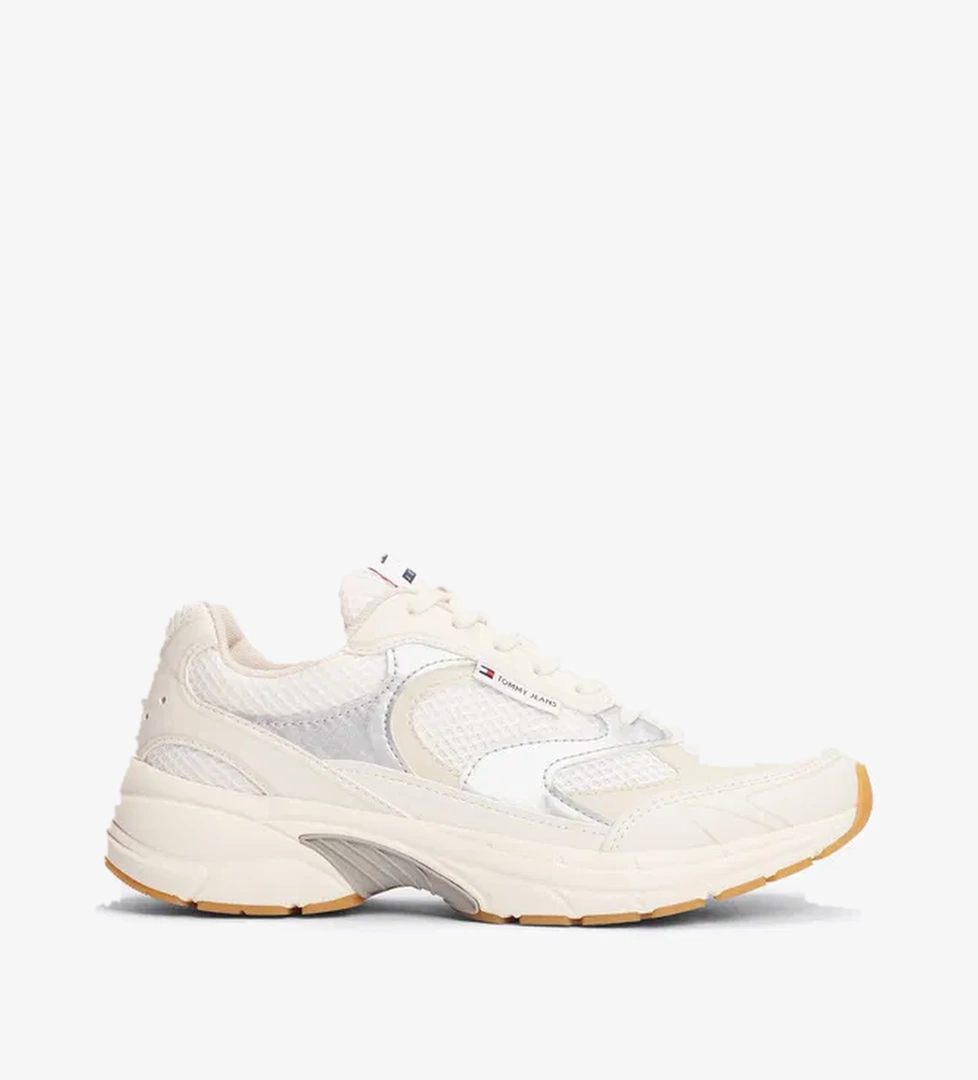 Tommy Hilfiger The Coney Metallic Kadın Bej Spor Ayakkabı