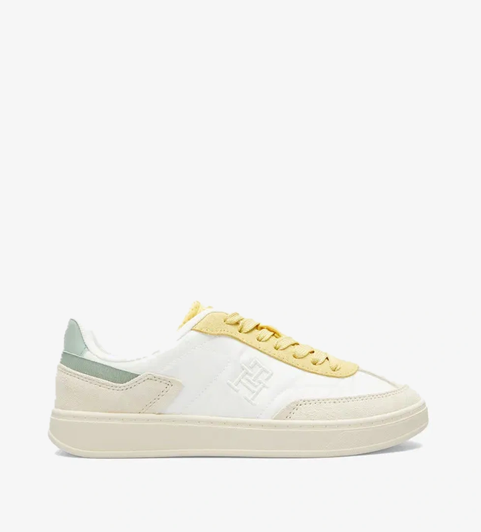 Tommy Hilfiger Heritage Muslin Kadın Beyaz Sneaker