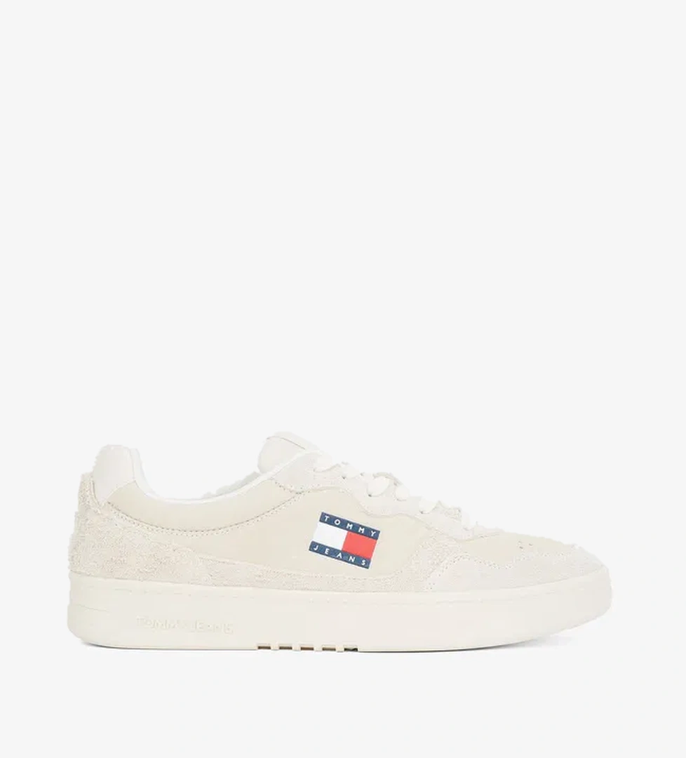 Tommy Hilfiger Tommy Hilfiger Cupsole Suede Erkek Bej Sneaker model görseli