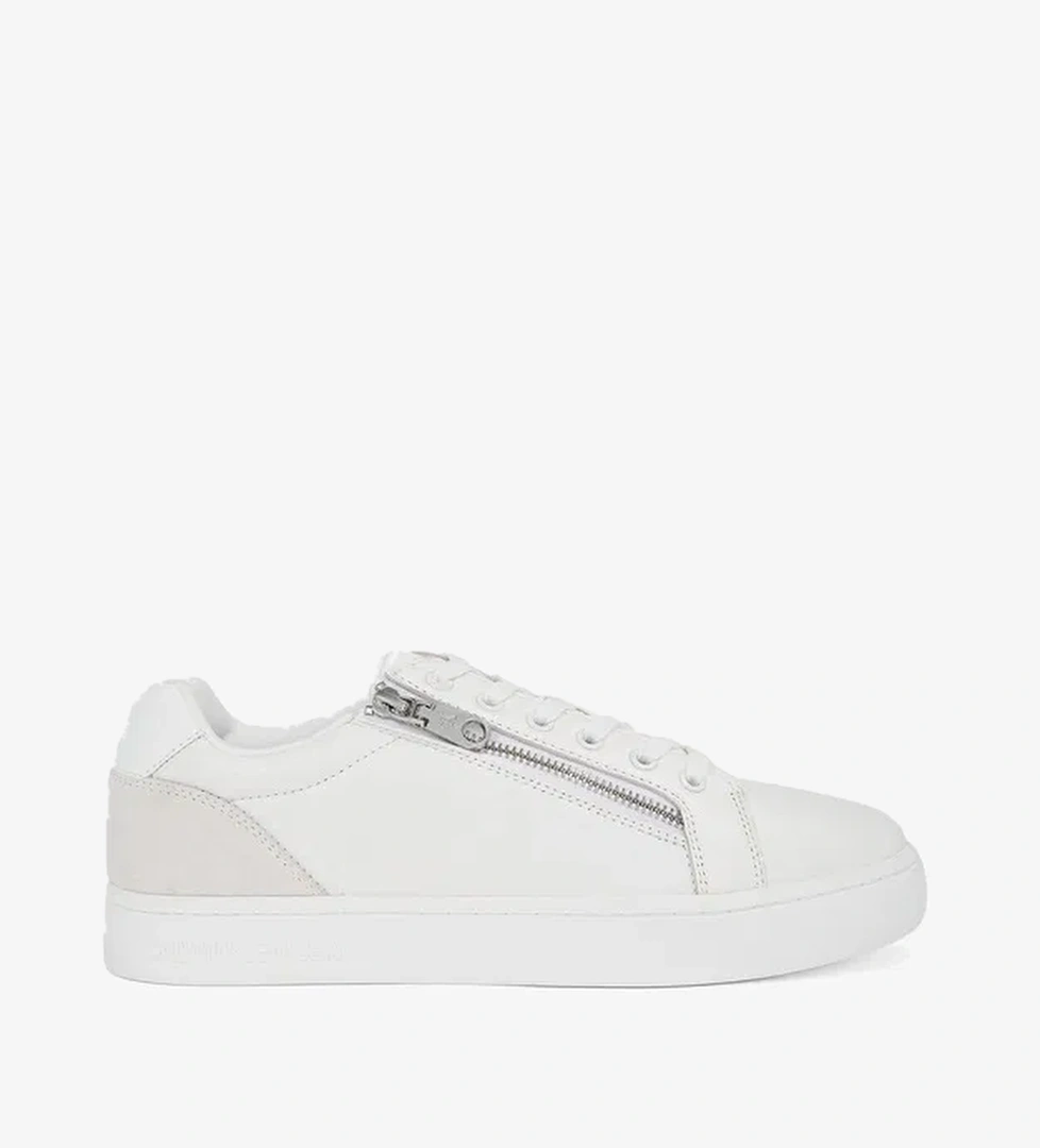 Calvin Klein Calvin Klein Classic Cupsole Zip Low Erkek Beyaz Sneaker model görseli