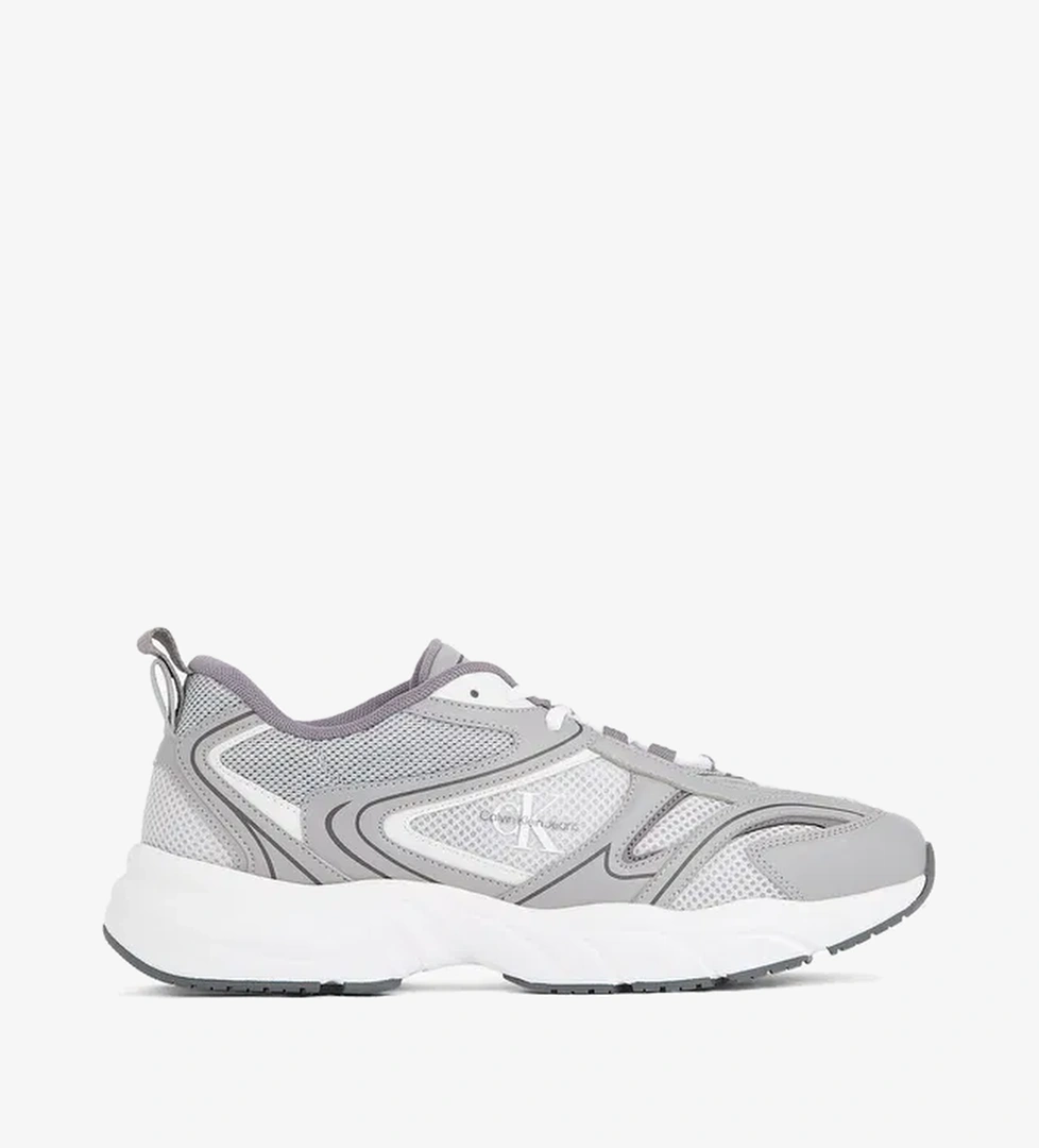 Calvin Klein Retro Tennis Erkek Gri Sneaker