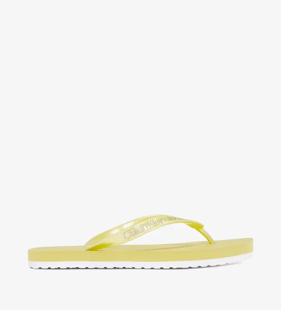 Calvin Klein Kadın Sarı Terlik