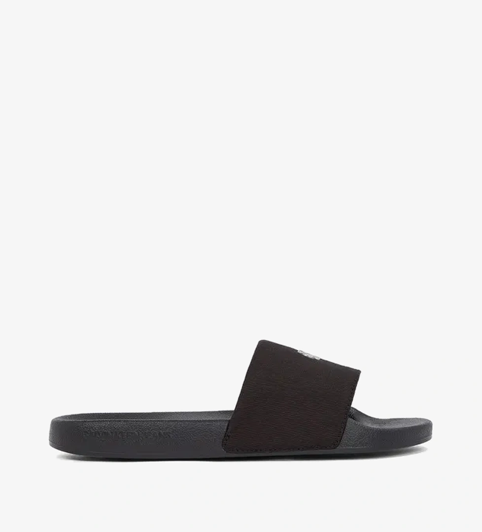 Calvin Klein Calvin Klein Slide Monogram Hardware Kadın Siyah Terlik model görseli