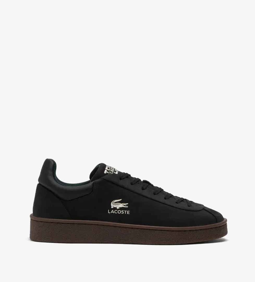 Lacoste Baseshot Premium Erkek Siyah Sneaker