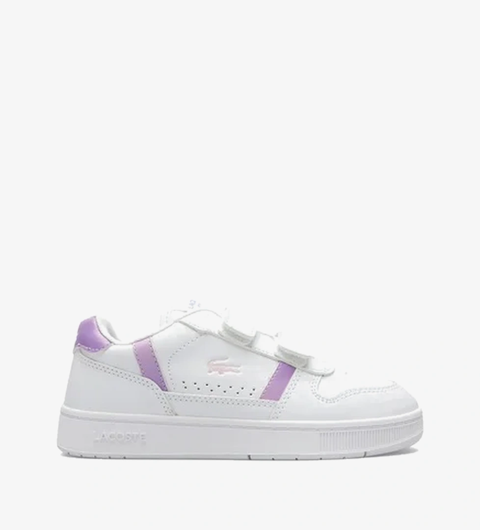 Lacoste T-Clip Set Çocuk Beyaz Cırt Cırtlı Spor Ayakkabı