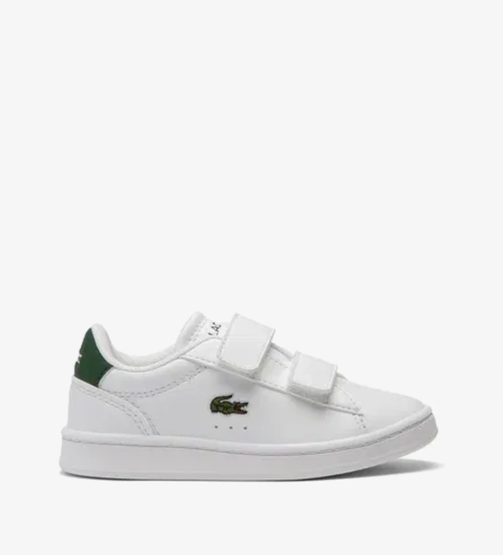 Lacoste Carnaby Set Çocuk Beyaz Cırt Cırtlı Sneaker