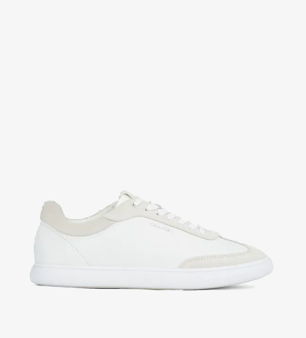 Calvin Klein Cupsole Lace Up - Sue Mix Kadın Beyaz Sneaker - Görsel 1