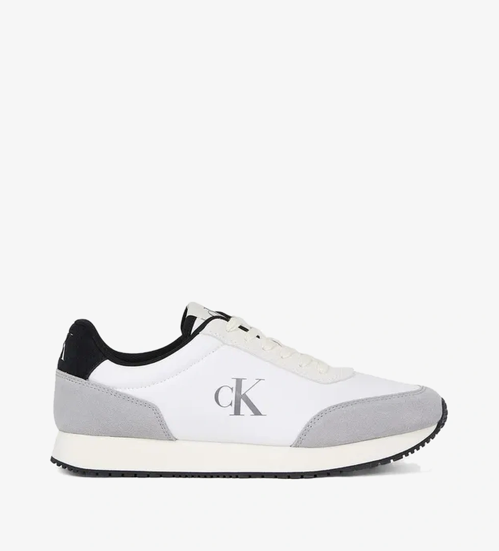 Calvin Klein Calvin Klein Retro Runner İconic Snk Erkek Beyaz Sneaker model görseli