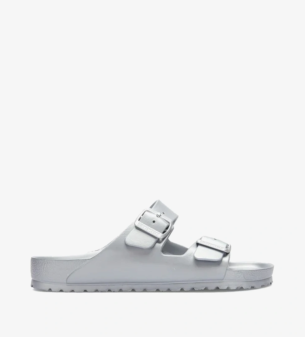 Birkenstock Birkenstock Arizona Eva Metallic Çift Bantlı Erkek Gri Plaj Terliği Occasion'da! Gri - 1. görsel