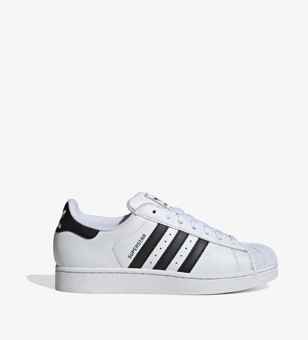 adidas Originals Superstar II Unisex Siyah Beyaz Spor Ayakkabı