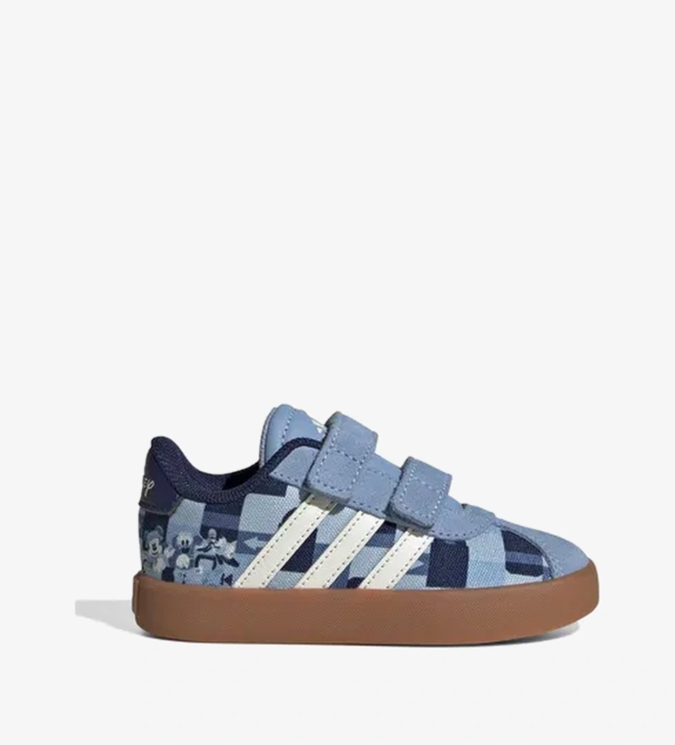 adidas Vl Court Mickey Bebek Mavi Spor Ayakkabı - Görsel 1