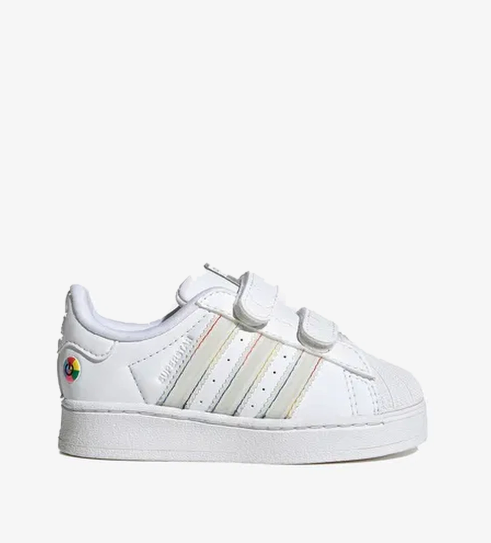 adidas Superstar Led Lights Bebek Beyaz Spor Ayakkabı - Görsel 1