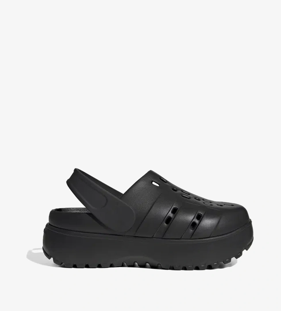 adidas Adilette Clog Platform Siyah Unisex Sandalet - Görsel 1