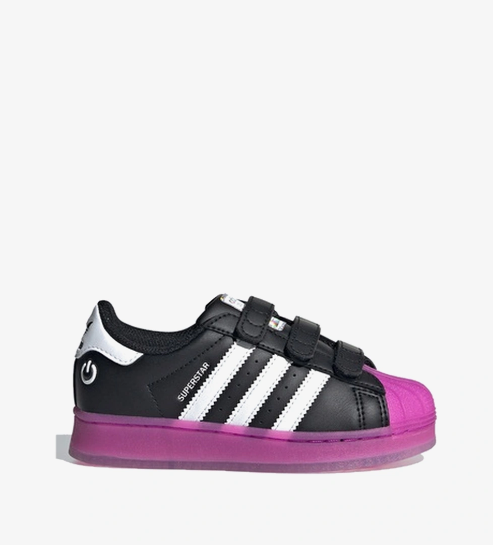 Adidas adidas Superstar LED Light Çocuk Işıklı Siyah Ayakkabı Occasion'da! Siyah - 1. görsel