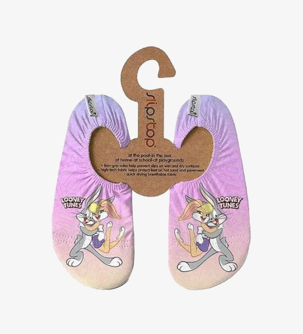 Slipstop Renkli Slipstop Jestful Bugs Bunny Çocuk Havuz Ayakkabısı