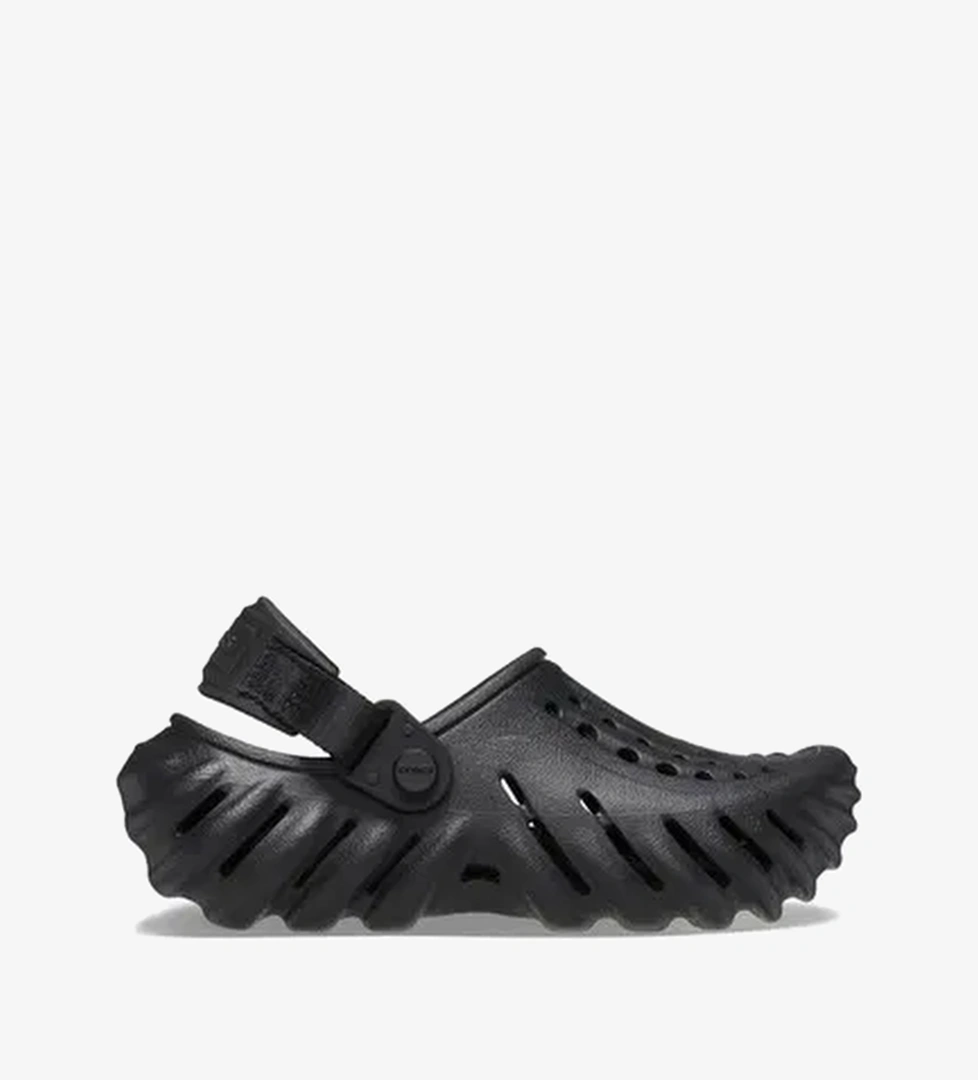 Crocs Echo Clog Çocuk Siyah Terlik